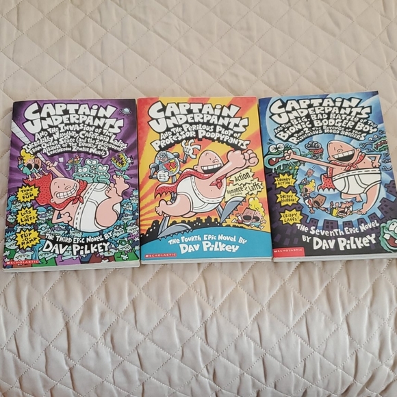 Captain Underpants Books